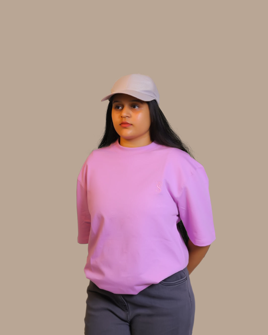 STITCH THREAD UNISEX OVERSIZED T SHIRT