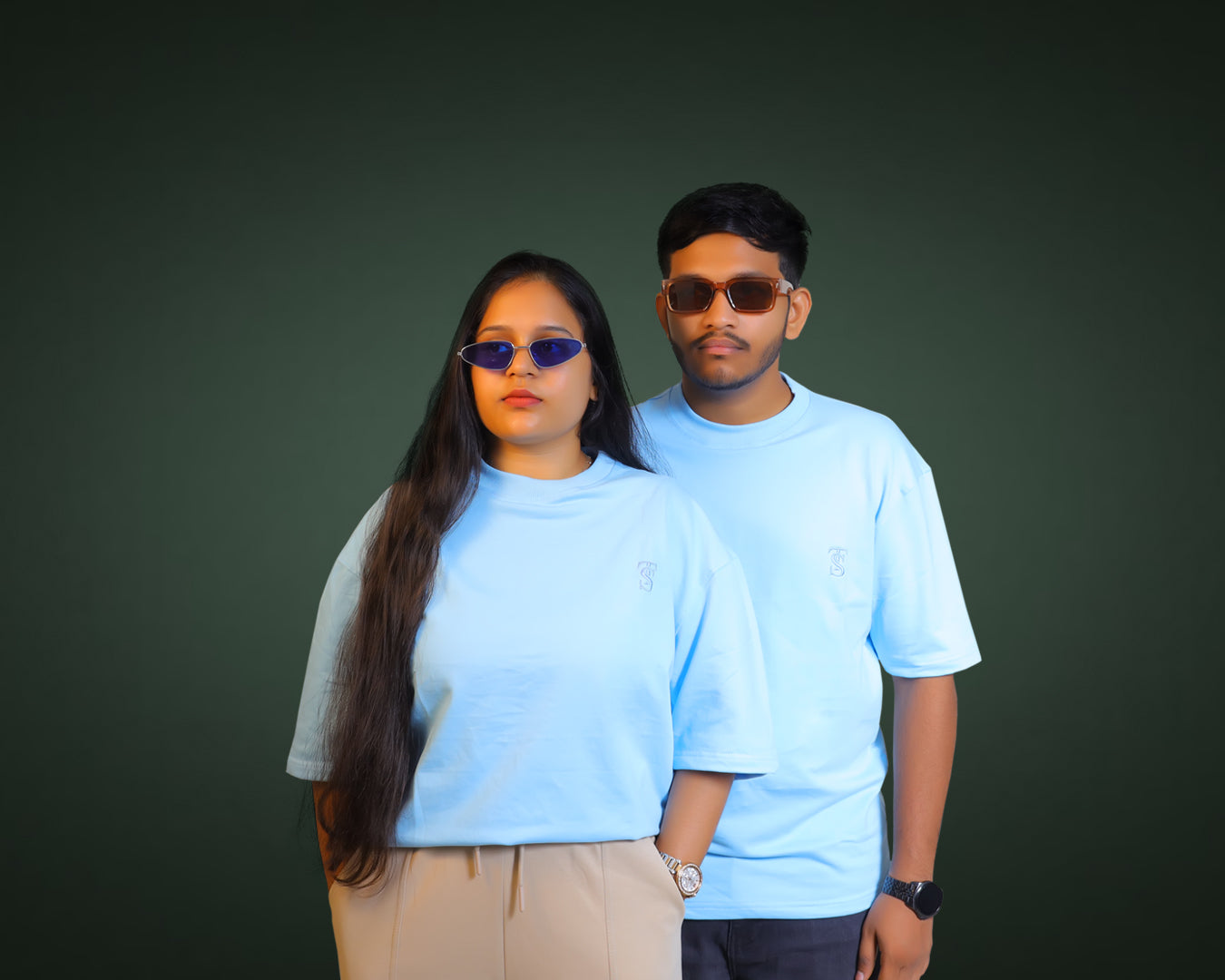 STITCH THREAD UNISEX OVERSIZED T SHIRT