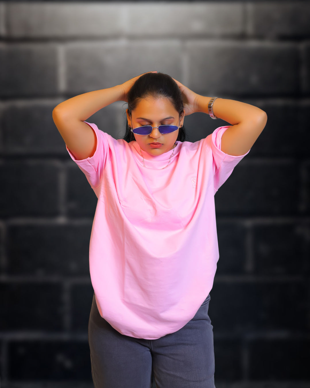 STITCH THREAD UNISEX OVERSIZED T SHIRT