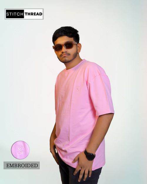 STITCH THREAD UNISEX OVERSIZED T SHIRT
