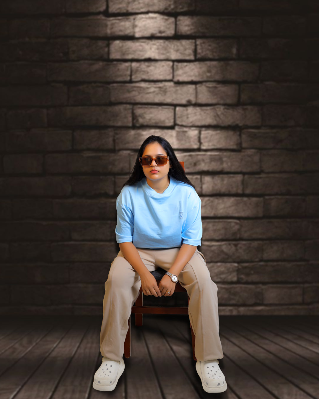 STITCH THREAD UNISEX OVERSIZED T SHIRT