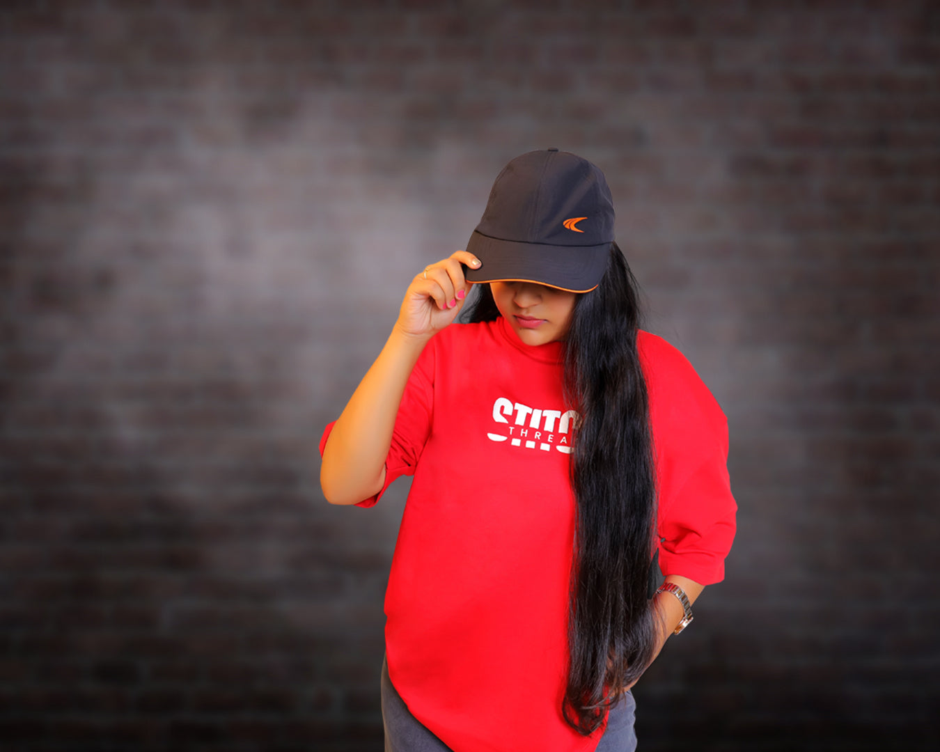 STITCH THREAD UNISEX OVERSIZED T-SHIRT